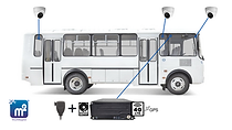 Онлайн-комплект для автобусов средней вместимости